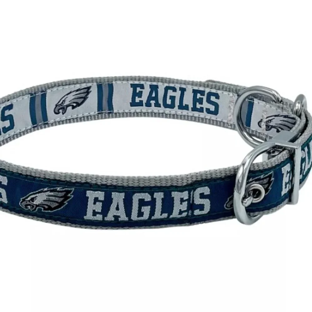 PHILADELPHIA EAGLES NFL REVERSIBLE PET COLLAR